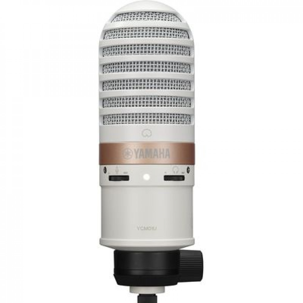Конденсаторный YAMAHA YCM01UW, USB микрофон для потокового вещания, кардиоида, белый