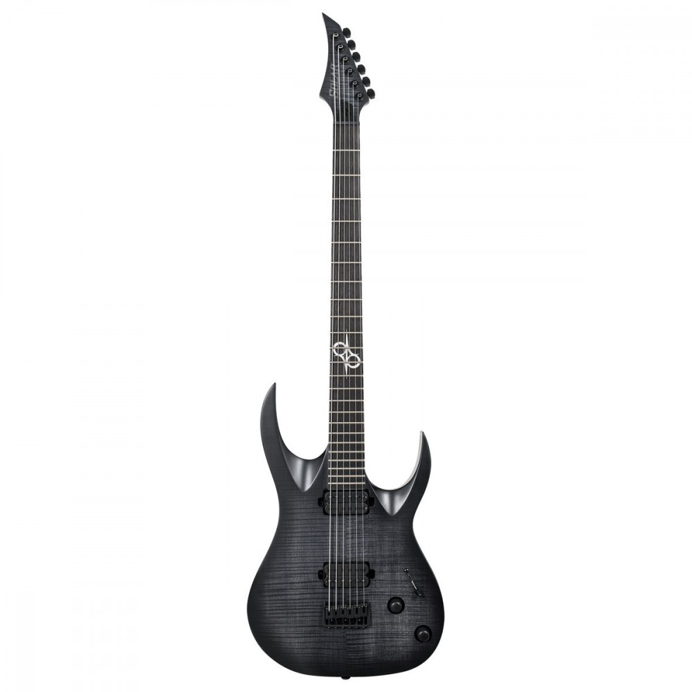 Solar A2.6FBB-29  Электрогитара, форма Superstrat, HH, цвет серый берст