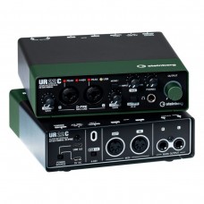 Steinberg UR22C GN  Звуковой USB-интерфейс, 32 бит/192кГц, 2in/2out, MIDI I/O, зеленый