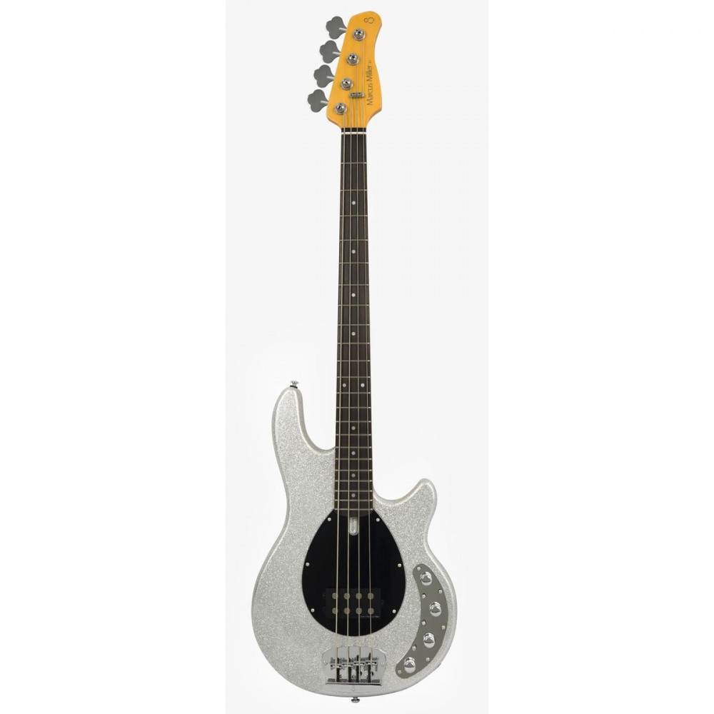 Бас-гитара SIRE Z3-4 Silver.SP, цвет серебристый металлик