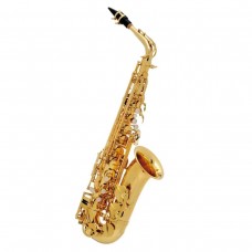 Stephan Weis AS-2000G  Альт-саксофон, корпус и клапаны - латунь, золотой лак, контурный жесткий кейс