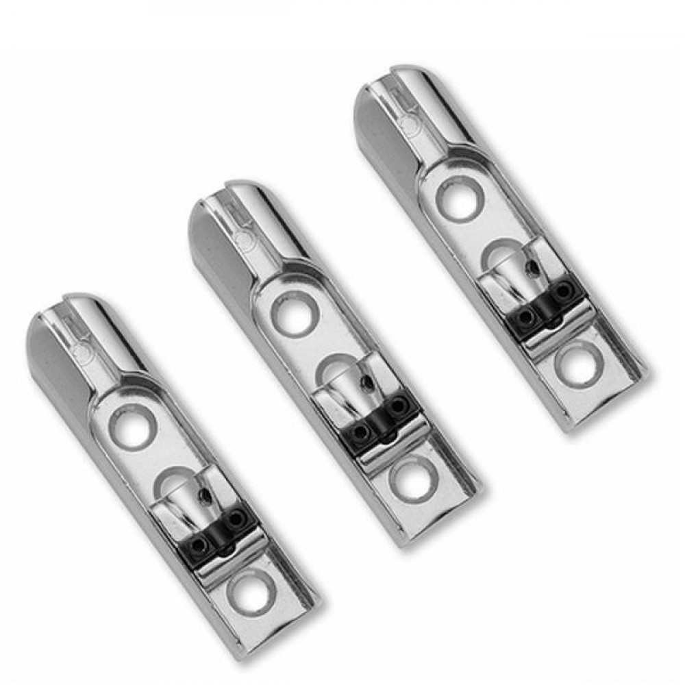 Samwoo BB215-CR  Комплект седел monorail  top-load / string through для 5-струнной бас-гитары, хром