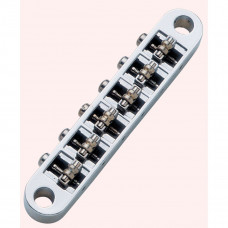 Samwoo BM025-CR  Бридж tune-o-matic modern, роликовый, хром