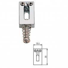 Samwoo PS001-CR  Комплект седел 6 шт. strat/tele 10.5 мм, хром