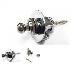 Samwoo STBS01CR  Стреплоки schaller type, хром, 2 шт 