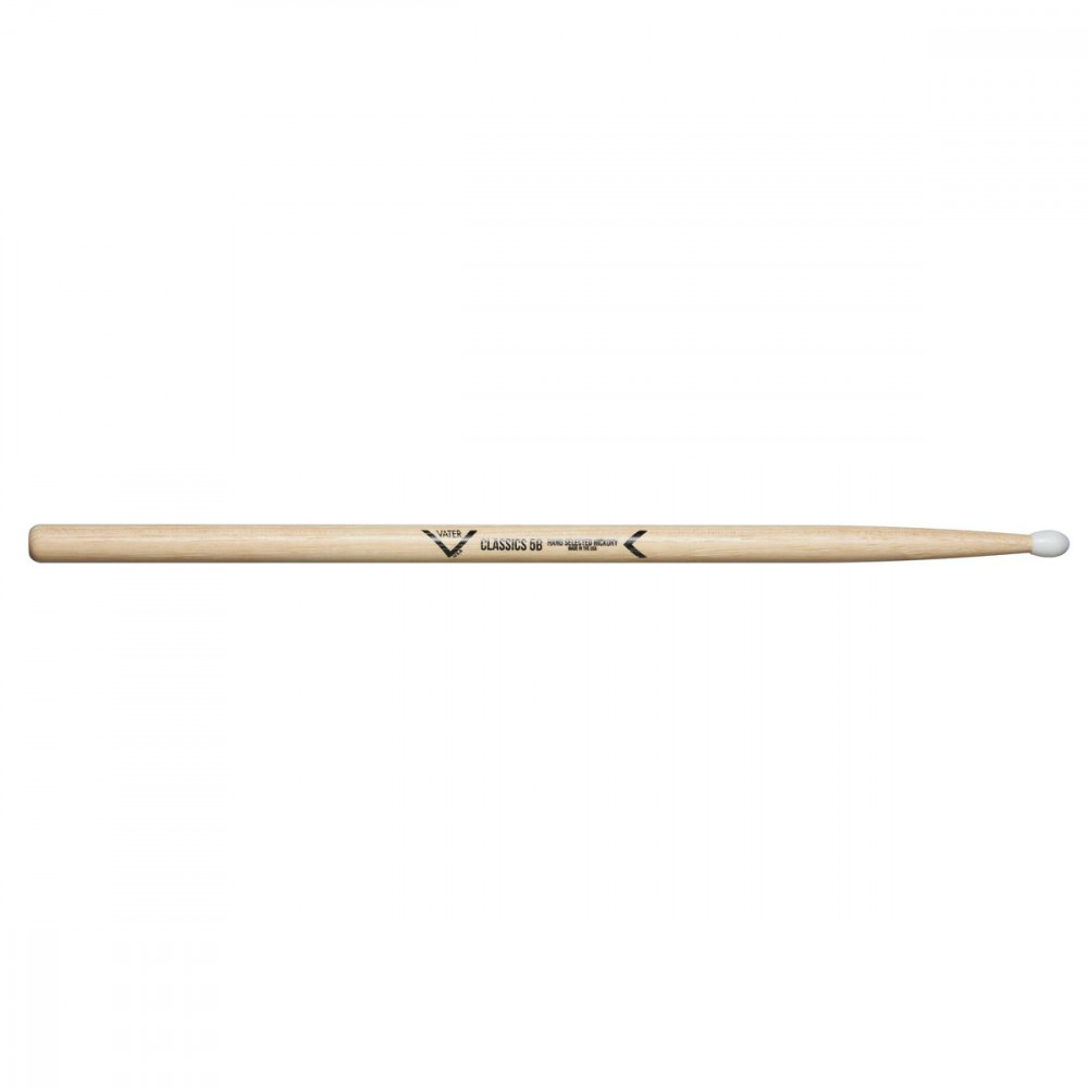Vater VHC5BN  барабанные палочки 5B, орех, нейлоновый наконечник