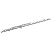Флейта PEARL FLUTE Quantz PF-B525RE-HC, не в линию, с резонаторами, Ми, До колено, губки серебро