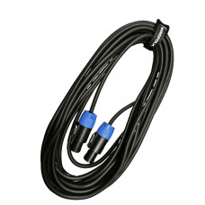 Nordfolk NSC015/10M  кабель акустич SpeakON <=> SpeakON,  Ø 6 мм, 2 х 1,5 мм,  10 м