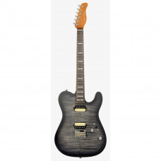 Электрогитара SIRE T7 FM New Gen TBK, форма Telecaster, HH, цвет черный берст