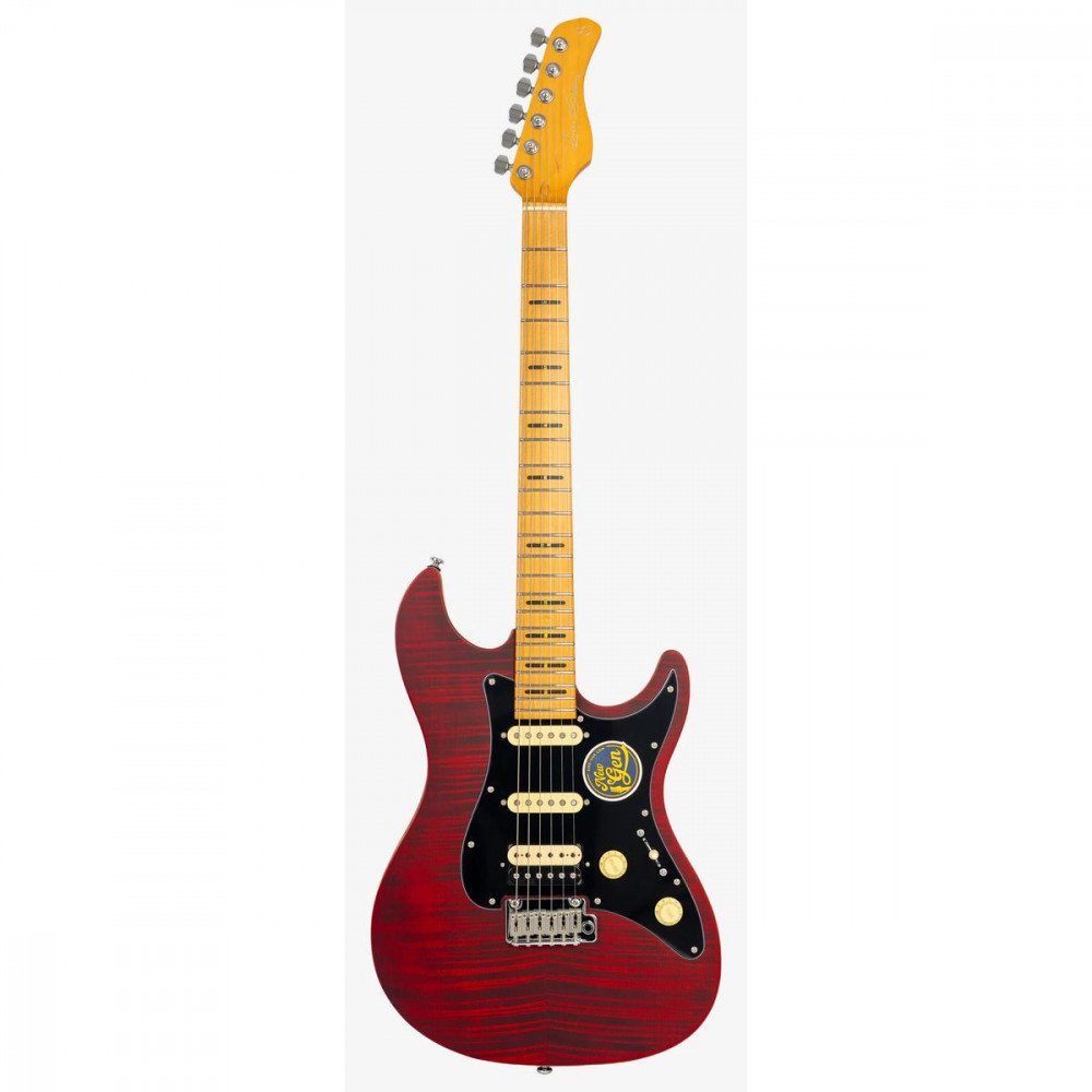 Электрогитара SIRE S7 FM New Gen STR, форма stratocaster, HSS, цвет красный