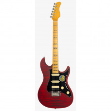 Электрогитара SIRE S7 FM New Gen STR, форма stratocaster, HSS, цвет красный
