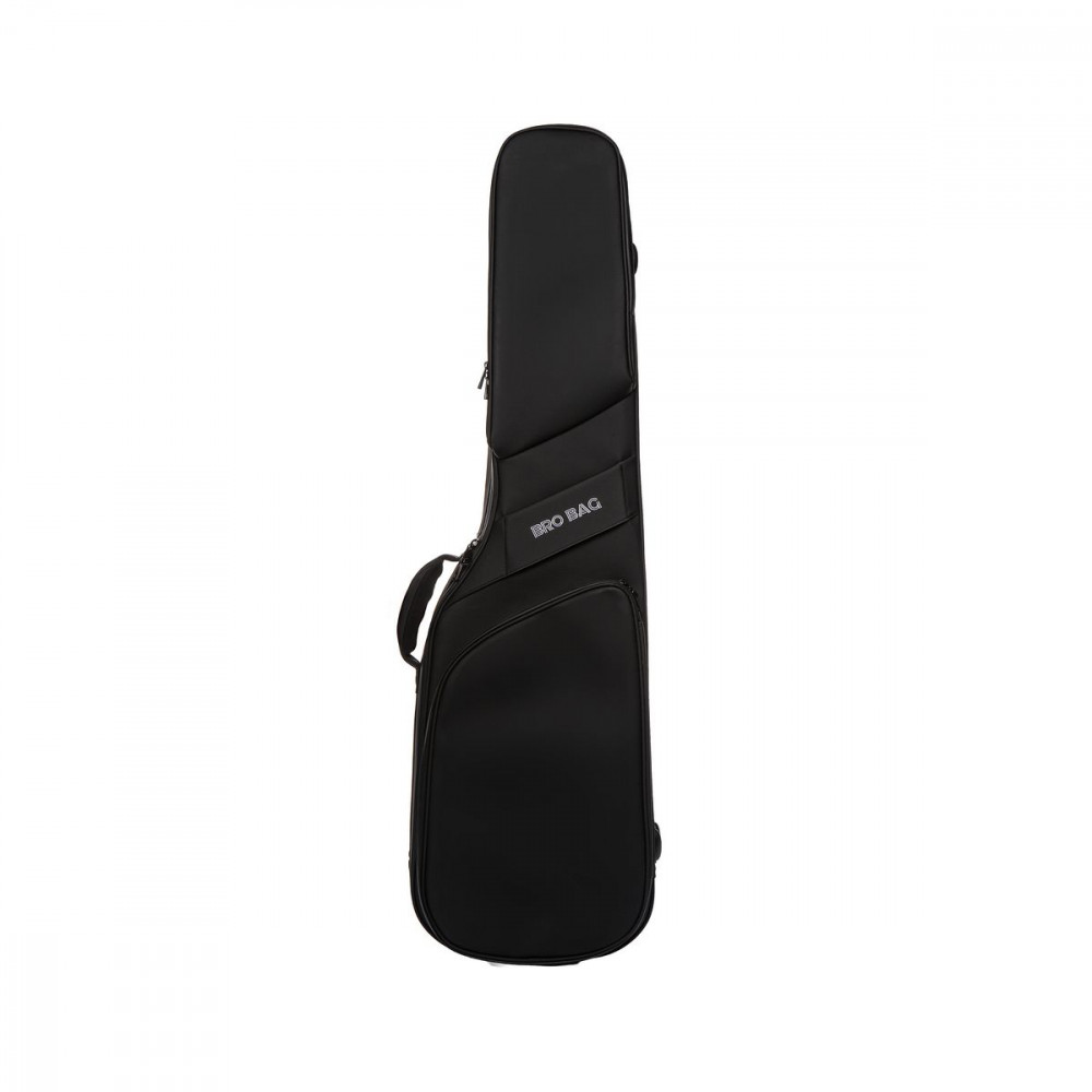 Bro Bag PEB-02BK  Полужесткий чехол для бас гитары до 120см утепленный (20мм)