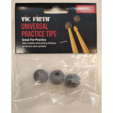 Vic Firth UPT УЦЕНКА  Universal Practice Tips резиновые наконечники для палочек (4шт в упаковке)