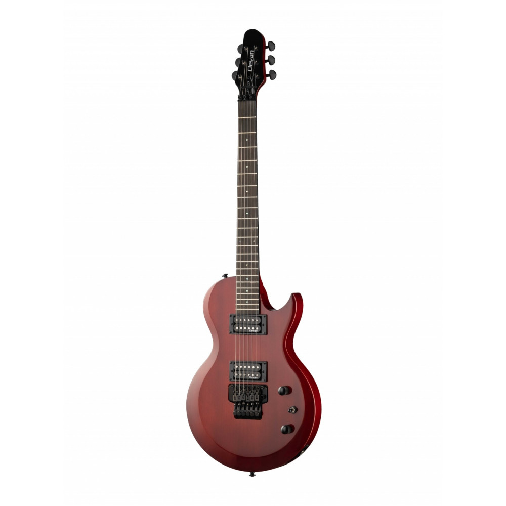 CP-33FRTWR-GLOSS Электрогитара, красная, HH Clevan