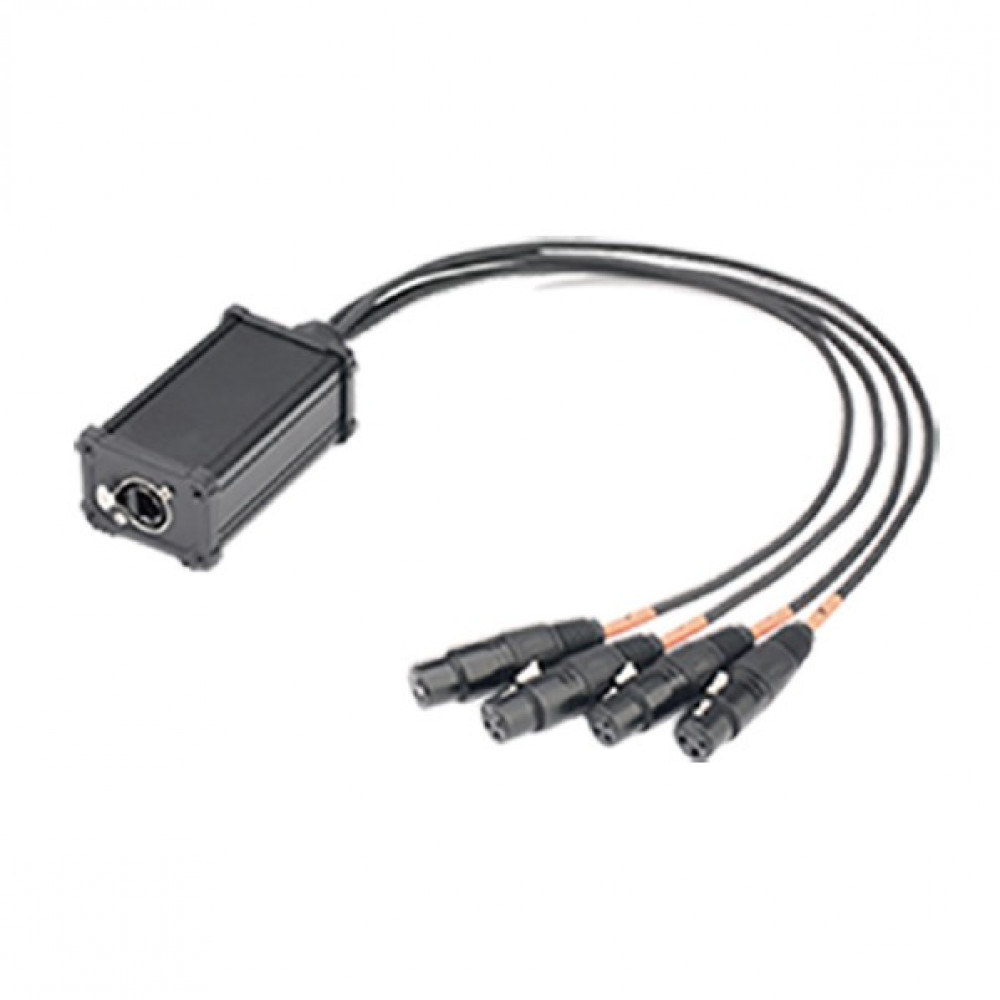 CXA032 DMX-конвертер кабель, 4хXLR(3p)female - RJ-45, Soundking