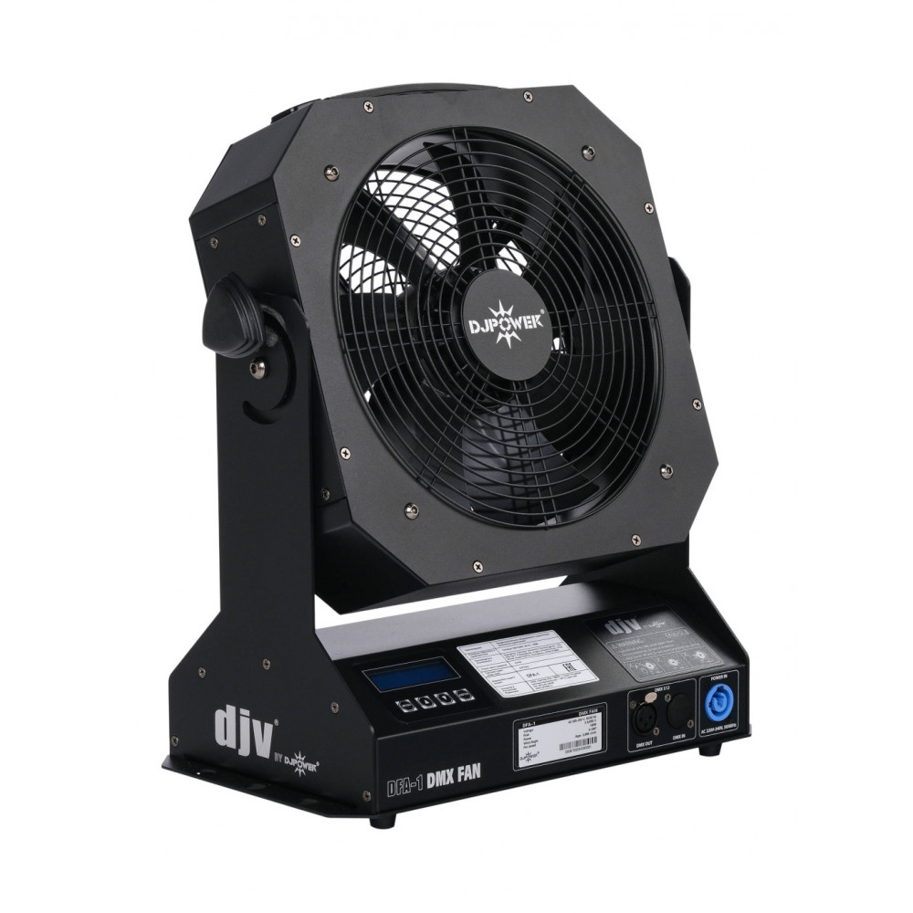 Вентилятор сценический DJPower DFA-1, DMX, 140Вт