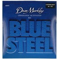 Комплект струн для бас-гитары Dean Markley DM2673 Blue Steel, сталь, 46-102