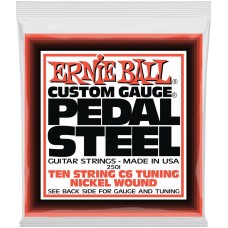 ERNIE BALL 2501 Nickel Wound C6 Tuning 12-66 - Струны для педальной 10-струнной слайд-гитары