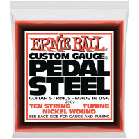 Струны для педальной 10-струнной слайд-гитары ERNIE BALL 2502 Nickel Wound E9 Tuning 13-38