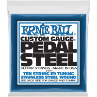 Струны для педальной 10-струнной слайд-гитары ERNIE BALL 2504 Stainless Steel E9 Tuning 13-39