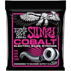 ERNIE BALL 2734 Cobalt Slinky Super 45-100 - Струны для бас-гитары