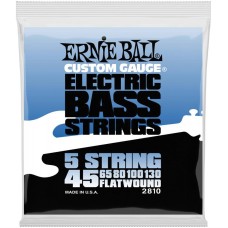 ERNIE BALL 2810 Flatwound 45-130 - Струны для бас-гитары 5 струнной