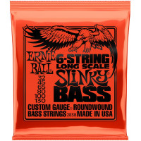 Струны для бас-гитары ERNIE BALL 2838 Nickel Wound Long Scale Slinky 32-130, 6 струнной