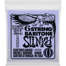 ERNIE BALL 2839 Nickel Wound 5/8 Scale Slinky 13-72 - Струны для бас-гитары