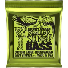 ERNIE BALL 2852 Nickel Wound Short Scale Slinky Regular 50-105 - Струны для бас-гитары