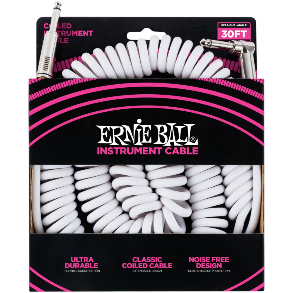 ERNIE BALL 6045, 9м - Инструментальный кабель