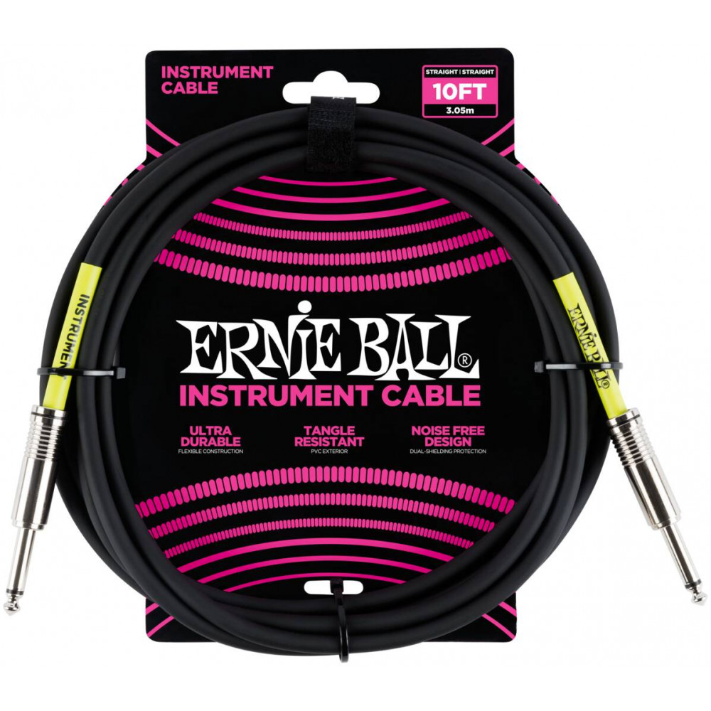 ERNIE BALL 6048, 3м - Инструментальный кабель