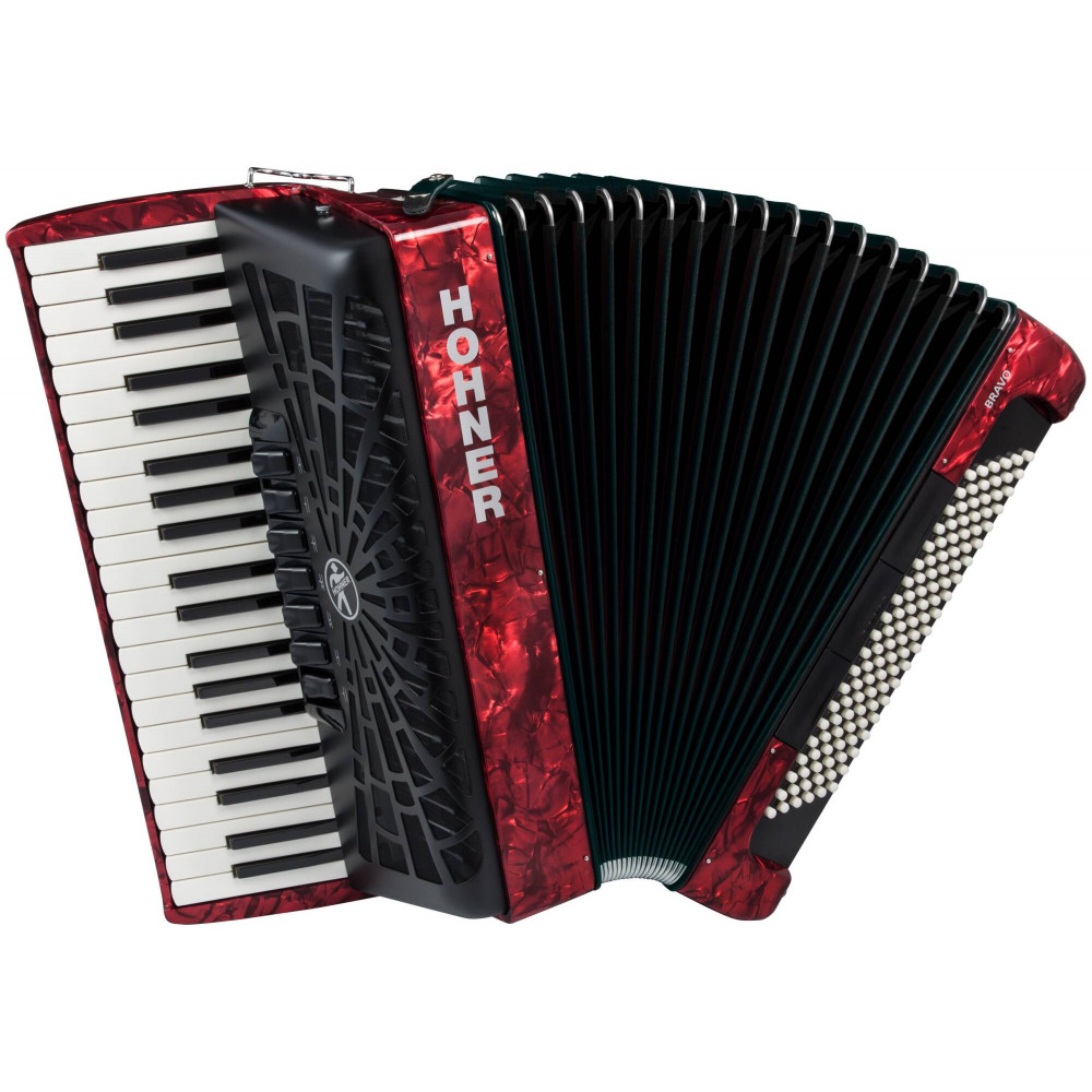 HOHNER Bravo III 120 red - Аккордеон 4/4