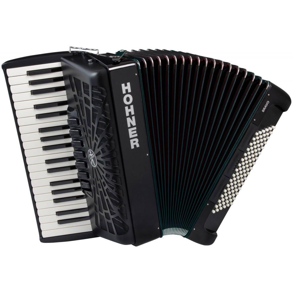 HOHNER Bravo III 96 black - Аккордеон 7/8