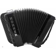 HOHNER Fun Nova II 80 light black celluloid (B-Stepped) - Баян