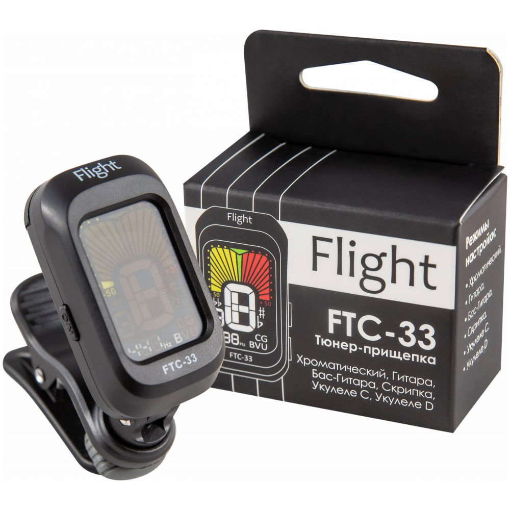 FLIGHT FTC 33 - Тюнер хроматический