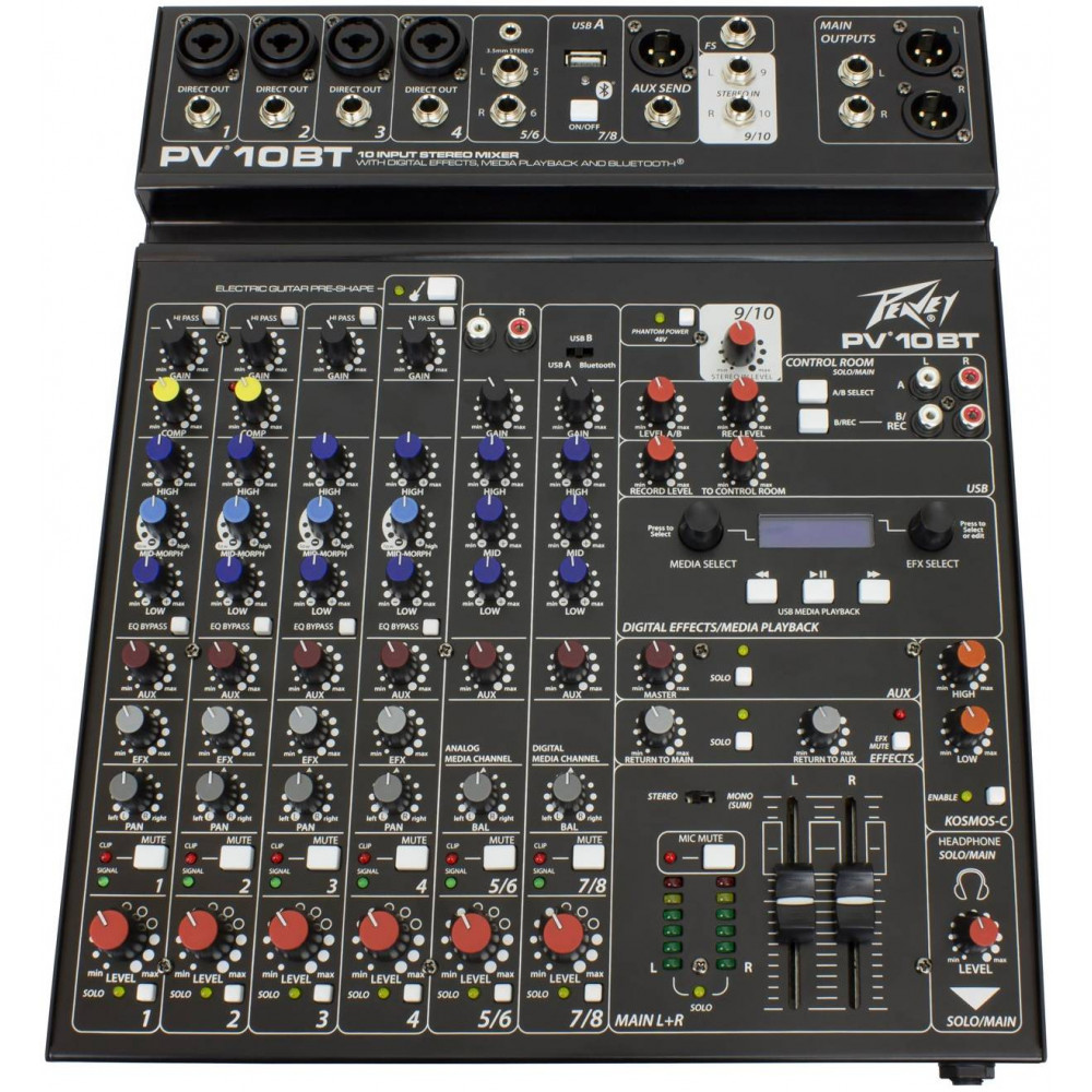 PEAVEY PV-10 BT - Микшерный пульт