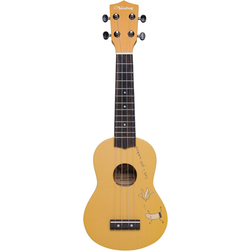 VESTON UKULELE KUS 25 BANANA - Укулеле сопрано