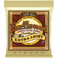 Струны для акустической гитары ERNIE BALL 2006 Earthwood 80/20 Bronze Extra Light 10-50