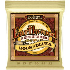 ERNIE BALL 2008 Earthwood 80/20 Bronze Rock&Blues 10-52 - Струны для акустической гитары