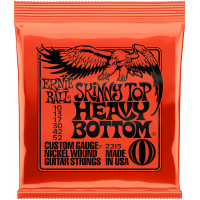 Струны для электрогитары ERNIE BALL 2215 Nickel Wound Slinky Skinny Top Heavy Bottom 10-52
