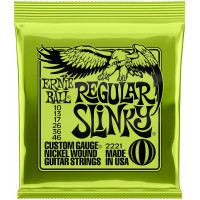 Струны для электрогитары ERNIE BALL 2221 Nickel Wound Slinky Regular 10-46