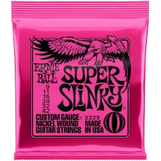 ERNIE BALL 2223 Nickel Wound Slinky Super 9-42 - Струны для электрогитары