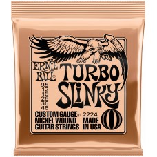 ERNIE BALL 2224 Nickel Wound Slinky Turbo 9.5-46 - Струны для электрогитары