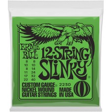 ERNIE BALL 2230 Nickel Wound Slinky 8-40 - Струны для электрогитары 12-струнной