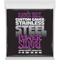 Струны для электрогитары ERNIE BALL 2245 Stainless Steel Slinky Power 11-48
