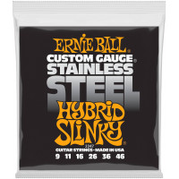Струны для электрогитары ERNIE BALL 2247 Stainless Steel Slinky Hybrid 9-46
