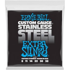 ERNIE BALL 2249 Stainless Steel Slinky Extra 8-38 - Струны для электрогитары