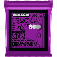 Струны для электрогитары ERNIE BALL 2250 Classic Rock n Roll Pure Nickel Slinky Power 11-48