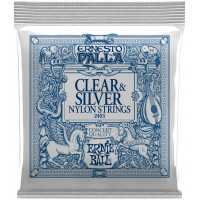 Струны для классической гитары ERNIE BALL 2403 Ernesto Palla Clear&Silver Nylon Medium 28-42
