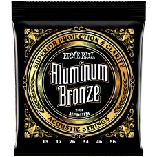 ERNIE BALL 2564 Aluminum Bronze Medium 13-56 - Струны для акустической гитары